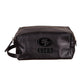 SAN FRANCISCO 49ERS EMBOSSED TOILETRY BAG - BLACK