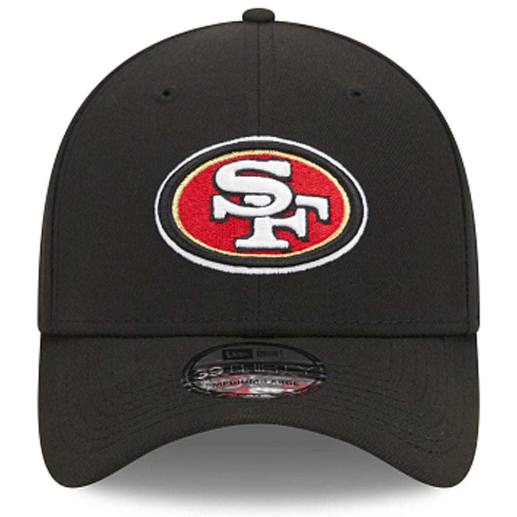 SAN FRANCISCO 49ERS EVERGREEN 39THIRTY FLEX FIT HAT - BLACK