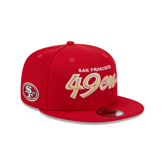 SAN FRANCISCO 49ERS EVERGREEN SCRIPT 9FIFTY SNAPBACK