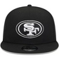 SAN FRANCISCO 49ERS EVERGREEN TRUCKER 9FIFTY SNAPBACK HAT - BLACK/WHITE