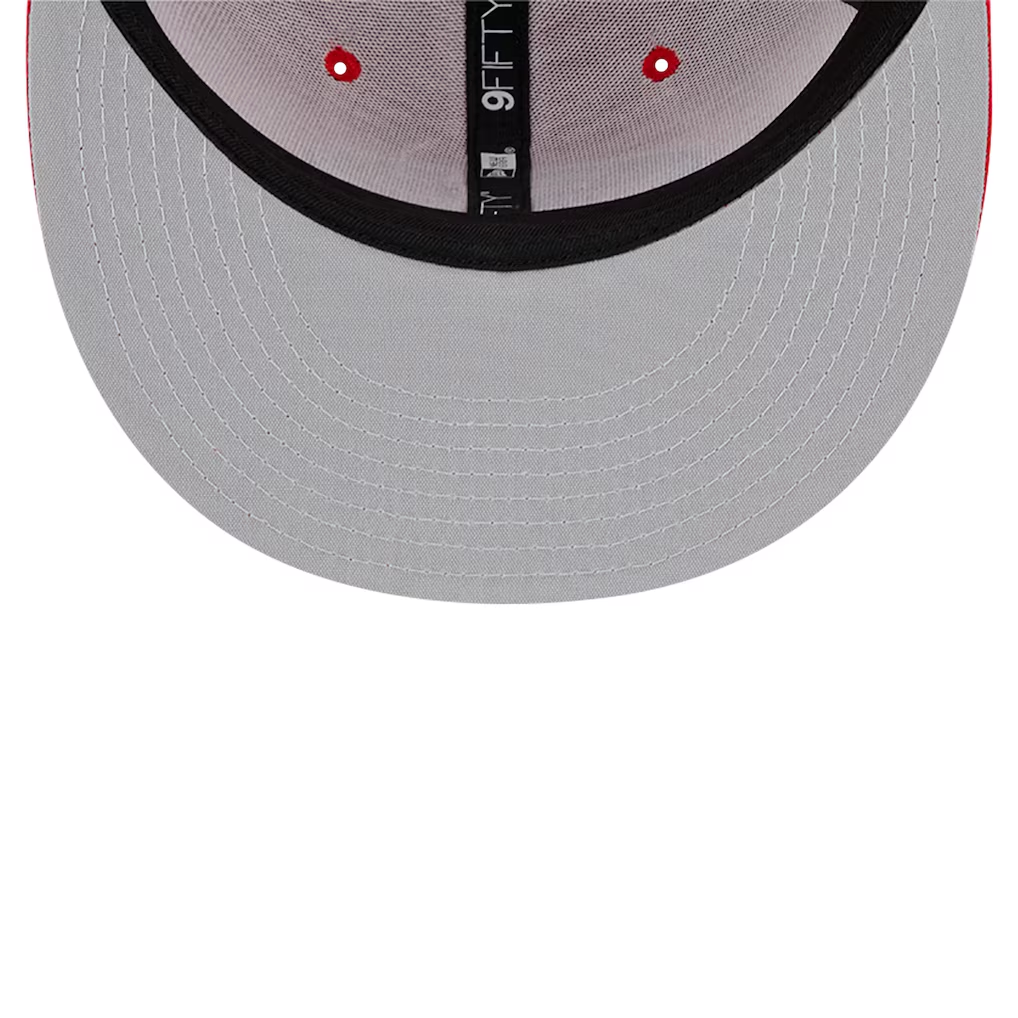 SAN FRANCISCO 49ERS EVERGREEN TRUCKER 9FIFTY SNAPBACK HAT - RED