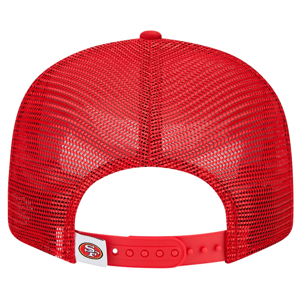 SAN FRANCISCO 49ERS EVERGREEN TRUCKER 9FIFTY SNAPBACK HAT - RED