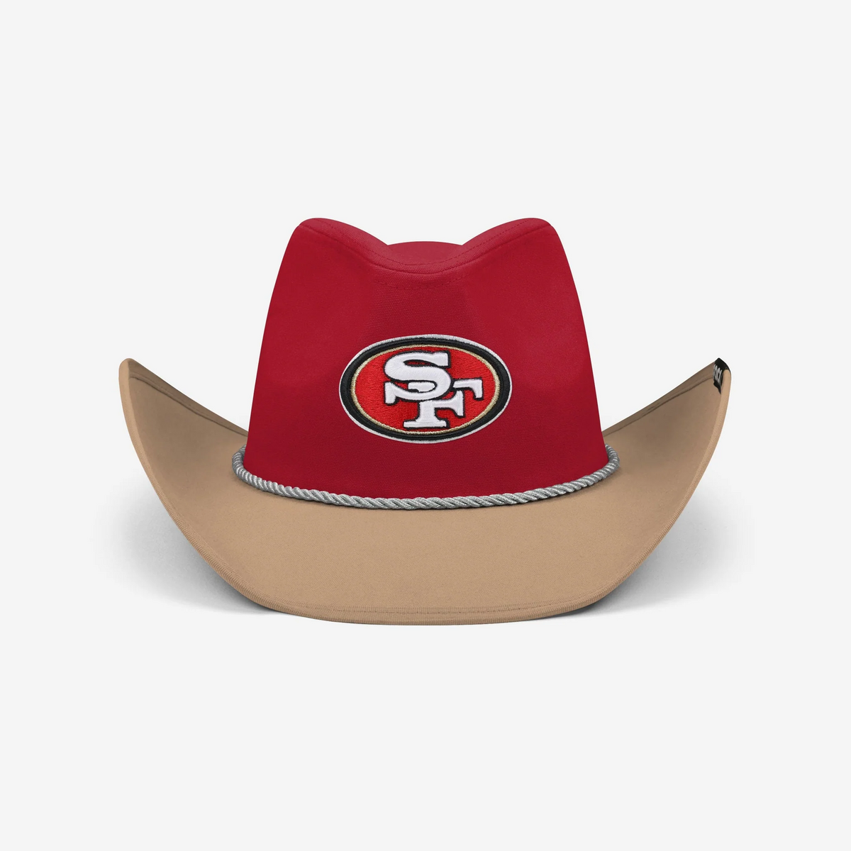 SAN FRANCISCO 49ERS FOCO TWO TONE COWBOY HAT - RED/GOLD