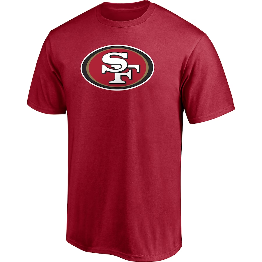 SAN FRANCISCO 49ERS GEORGE KITTLE MEN'S PLAYER ICON NAME & NUMBER T-SHIRT
