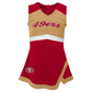SAN FRANCISCO 49ERS GIRLS CHEER CAPTAIN SET WITH BLOOMERS