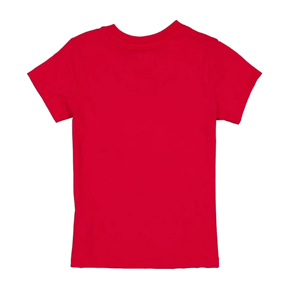 SAN FRANCISCO 49ERS GIRLS NEW ERA SEQUIN WORDMARK T-SHIRT - RED