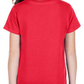 SAN FRANCISCO 49ERS GIRLS NEW ERA WAVY SEQUIN FLIP T-SHIRT - RED