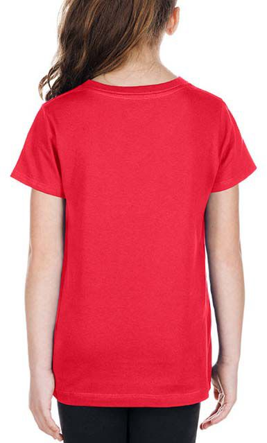 SAN FRANCISCO 49ERS GIRLS NEW ERA WAVY SEQUIN FLIP T-SHIRT - RED