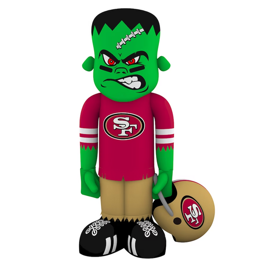 SAN FRANCISCO 49ERS HALLOWEEN LAWN INFLATABLE STEINBACKER