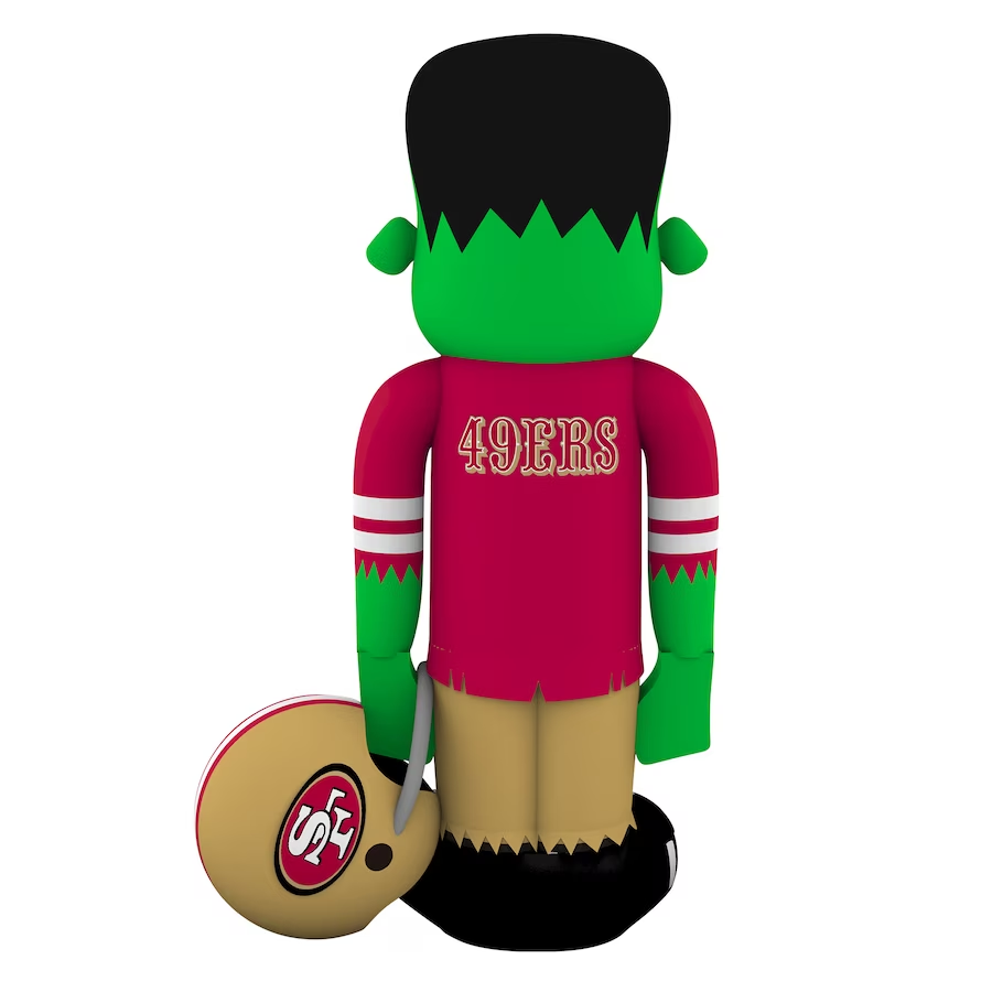 SAN FRANCISCO 49ERS HALLOWEEN LAWN INFLATABLE STEINBACKER