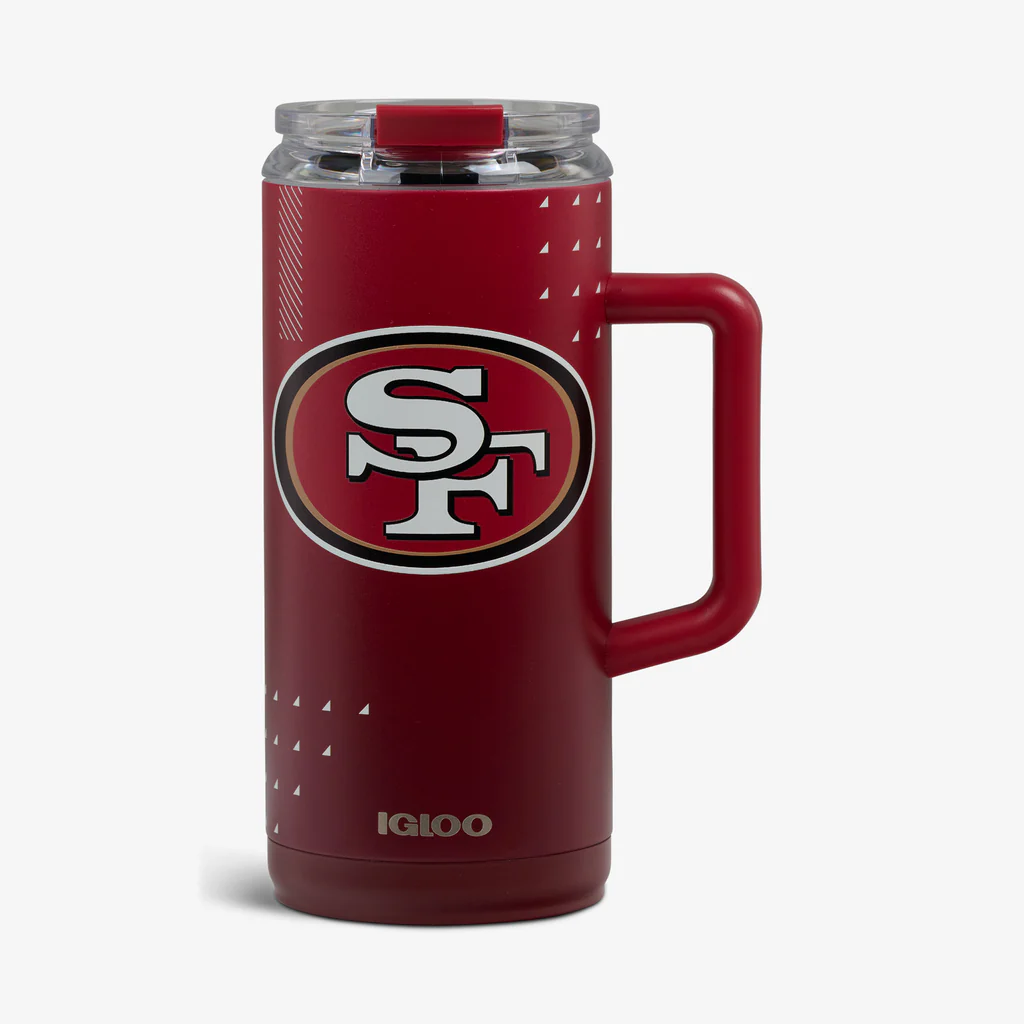 SAN FRANCISCO 49ERS IGLOO NFL 1L BEER MUG - RED