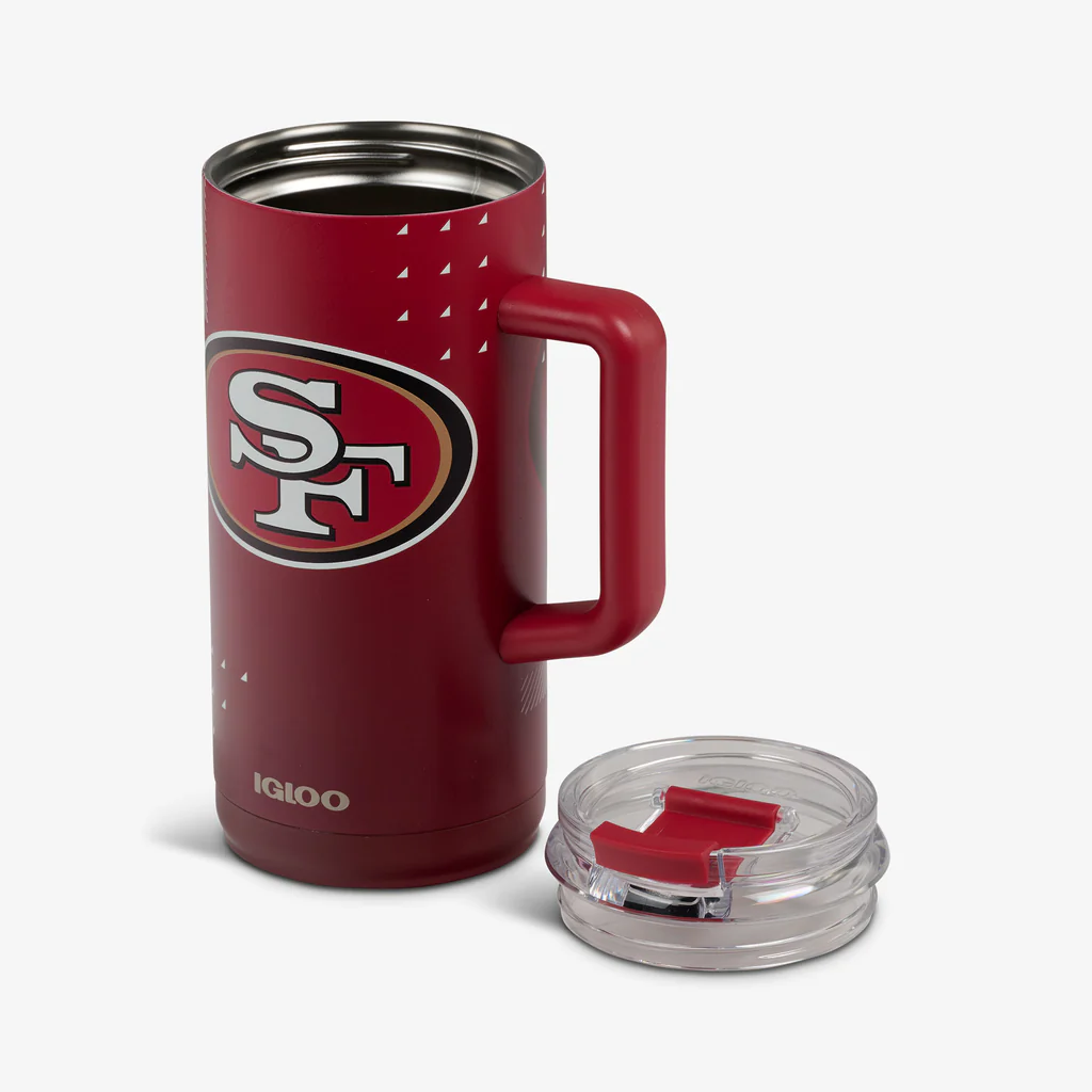 SAN FRANCISCO 49ERS IGLOO NFL 1L BEER MUG - RED