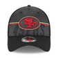 SAN FRANCISCO 49ERS NIÑOS 2023 CAMPAMENTO DE ENTRENAMIENTO 39THIRTY FLEX FIT - NEGRO