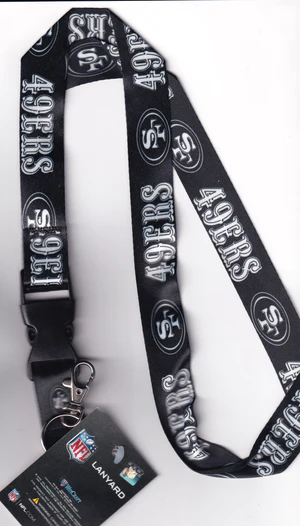 San Fransisco 49ers lanyard and ID holder