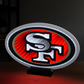 SAN FRANCISCO 49ERS LED INFINITY LOGO LIGHT