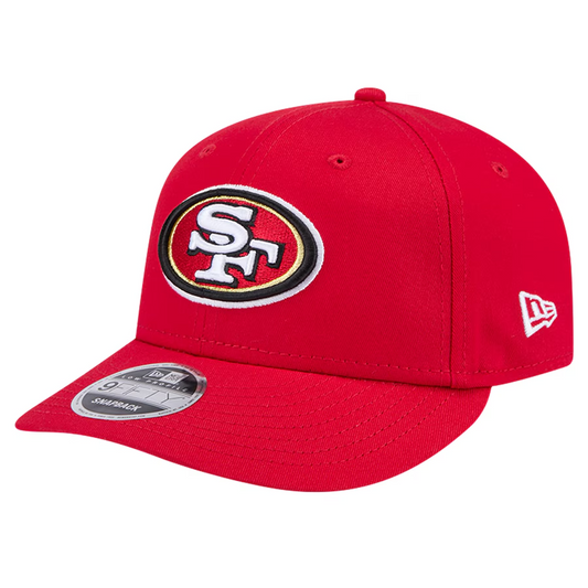 SAN FRANCISCO 49ERS LOW-PROFILE EVERGREEN 9FIFTY SNAPBACK HAT - RED