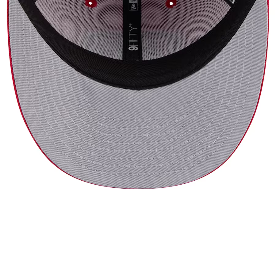 SAN FRANCISCO 49ERS LOW-PROFILE EVERGREEN 9FIFTY SNAPBACK HAT - RED