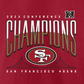 SAN FRANCISCO 49ERS MEN'S 2023 NFC CHAMPIONS HOMETOWN NOT DONE PULLOVER HOODED SWEATSHIRT