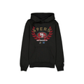SAN FRANCISCO 49ERS MEN'S 2025 NFL DRAFT PULLOVER HOODED SWEATSHIRT - BLACK