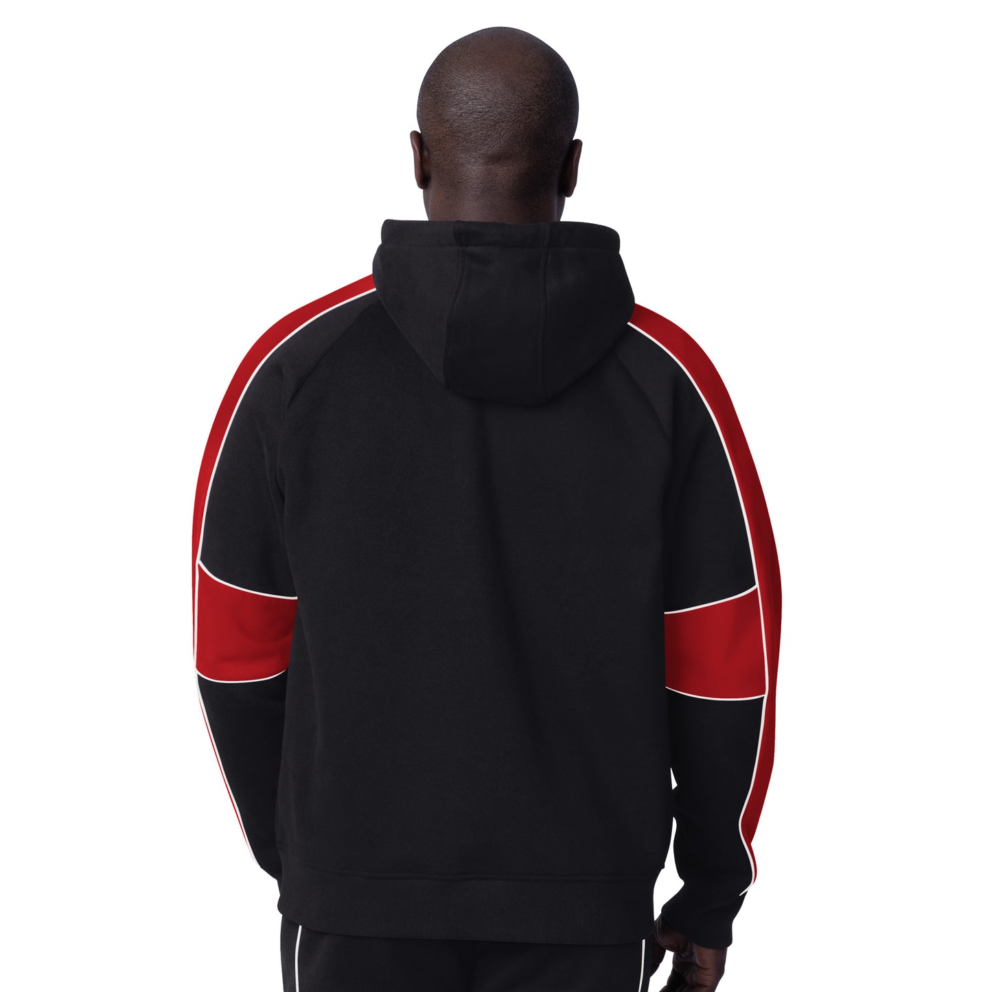 SAN FRANCISCO 49ERS MEN'S LEGEND FULL-ZIP RAGLAN SLEEVE HOODIE