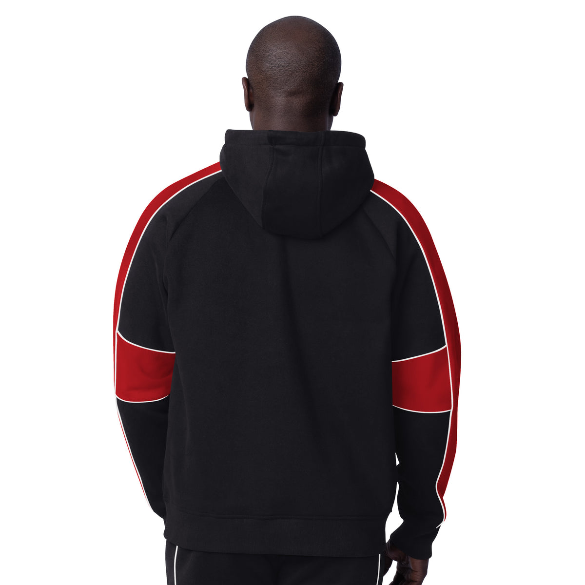 SAN FRANCISCO 49ERS MEN'S LEGEND FULL-ZIP RAGLAN SLEEVE HOODIE