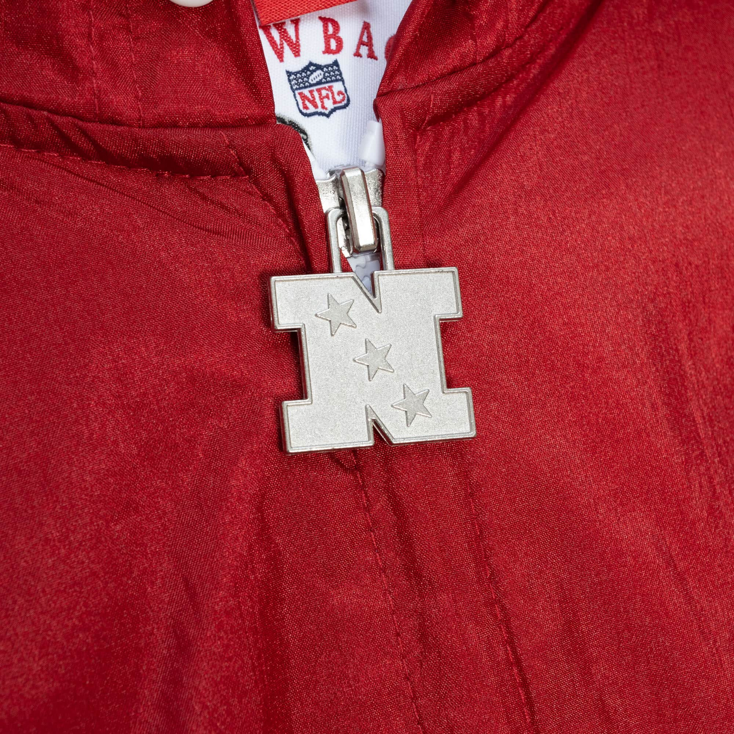 SAN FRANCISCO 49ERS MEN'S MITCHELL & NESS UNDENIABLE WINDBREAKER