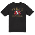 SAN FRANCISCO 49ERS MEN'S NEW ERA 2025 NFL DRAFT T-SHIRT - BLACK