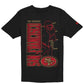 SAN FRANCISCO 49ERS MEN'S NEW ERA 2026 NFL TRAINING CAMP T-SHIRT - BLACK