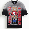 SAN FRANCISCO 49ERS MEN'S NEW ERA SPORTS CLASSIC T-SHIRT - BLACK/GRAY