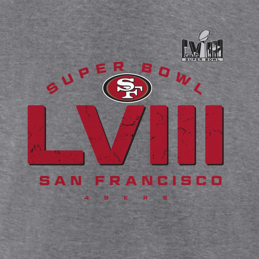 SAN FRANCISCO 49ERS MEN'S SUPER BOWL LVIII MADE IT T-SHIRT