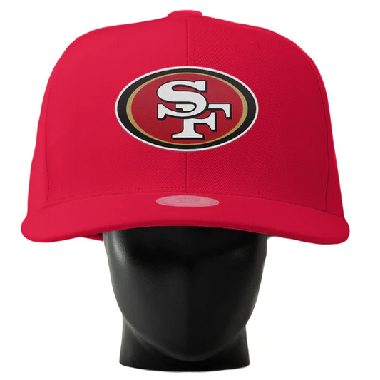 SAN FRANCISCO 49ERS NOGGIN OVERSIZED HAT - RED