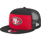 SAN FRANCISCO 49ERS OUTDOOR SPLIT PANEL TRUCKER 9FIFTY SNAPBACK HAT