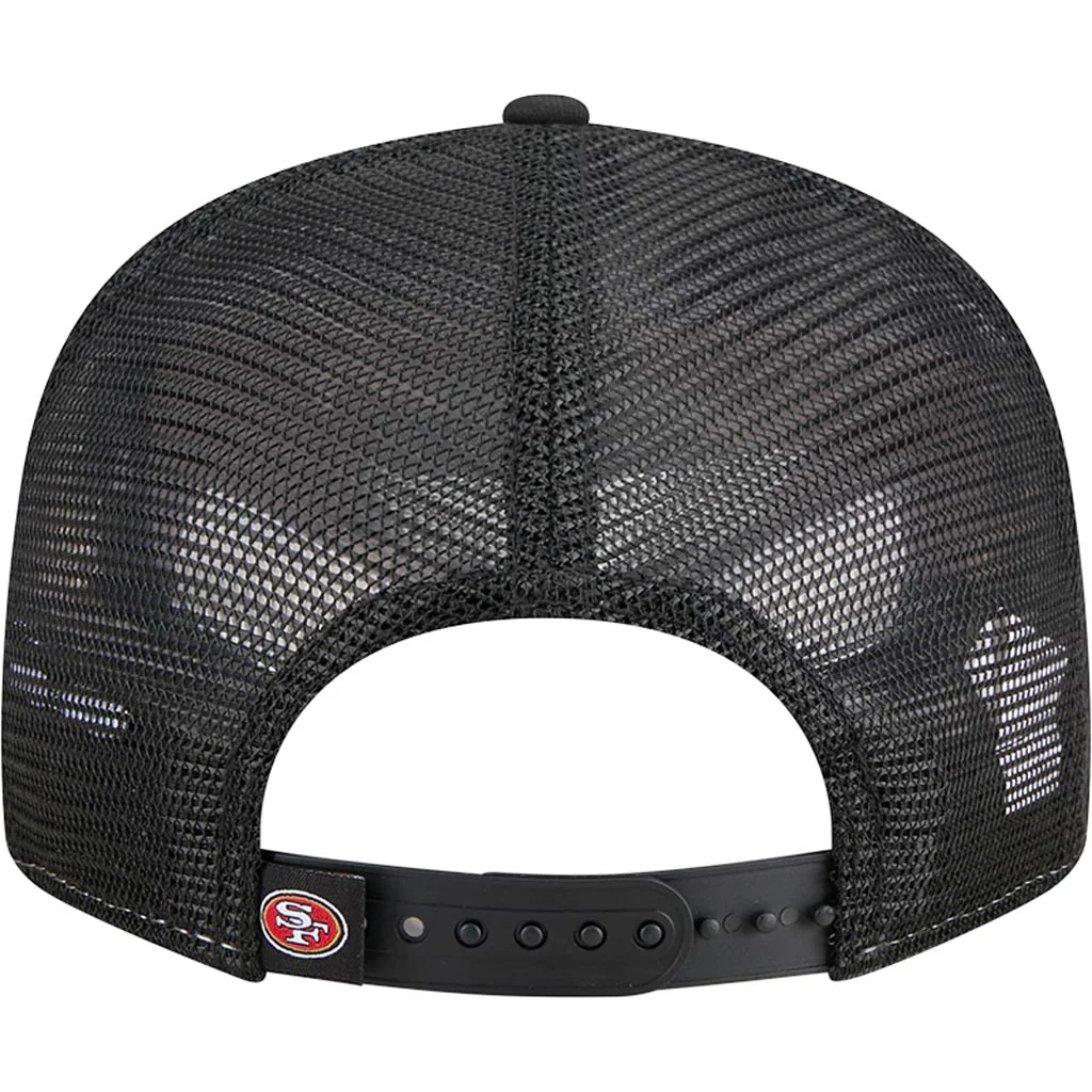 SAN FRANCISCO 49ERS OUTDOOR SPLIT PANEL TRUCKER 9FIFTY SNAPBACK HAT