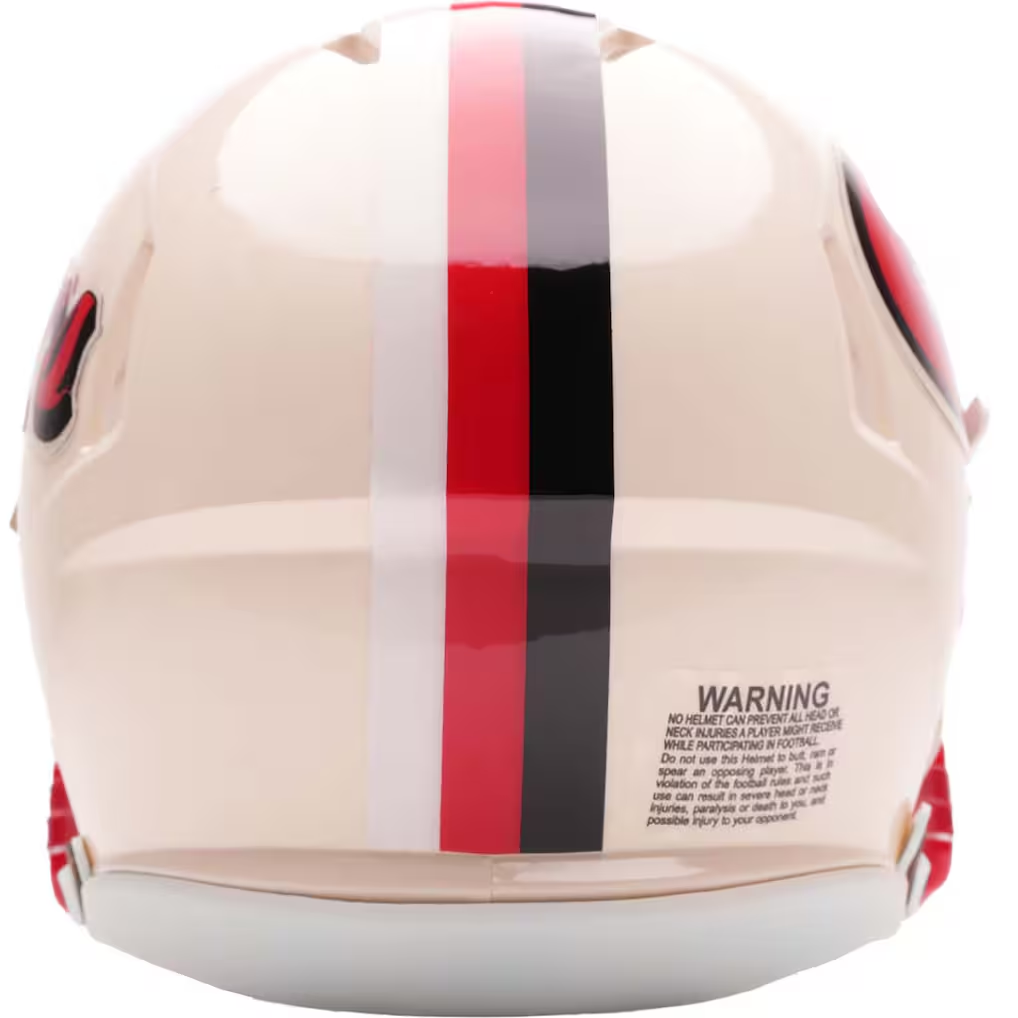 SAN FRANCISCO 49ERS RETRO COLLECTION RIDDELL SPEED MINI HELMET