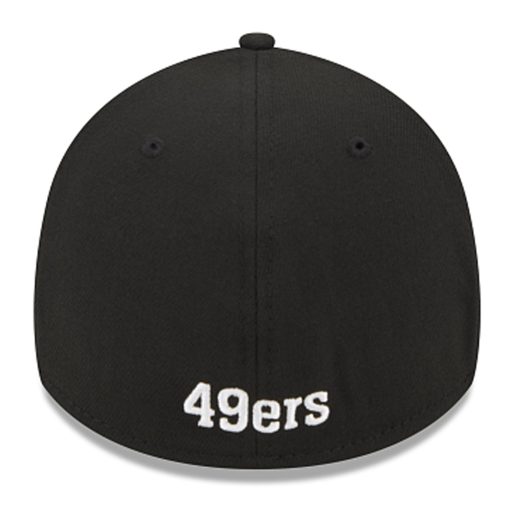SAN FRANCISCO 49ERS RETRO EVERGREEN 39THIRTY FLEX FIT HAT - BLACK