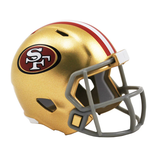 SAN FRANCISCO 49ERS RIDDELL POCKET PRO SPEED HELMET