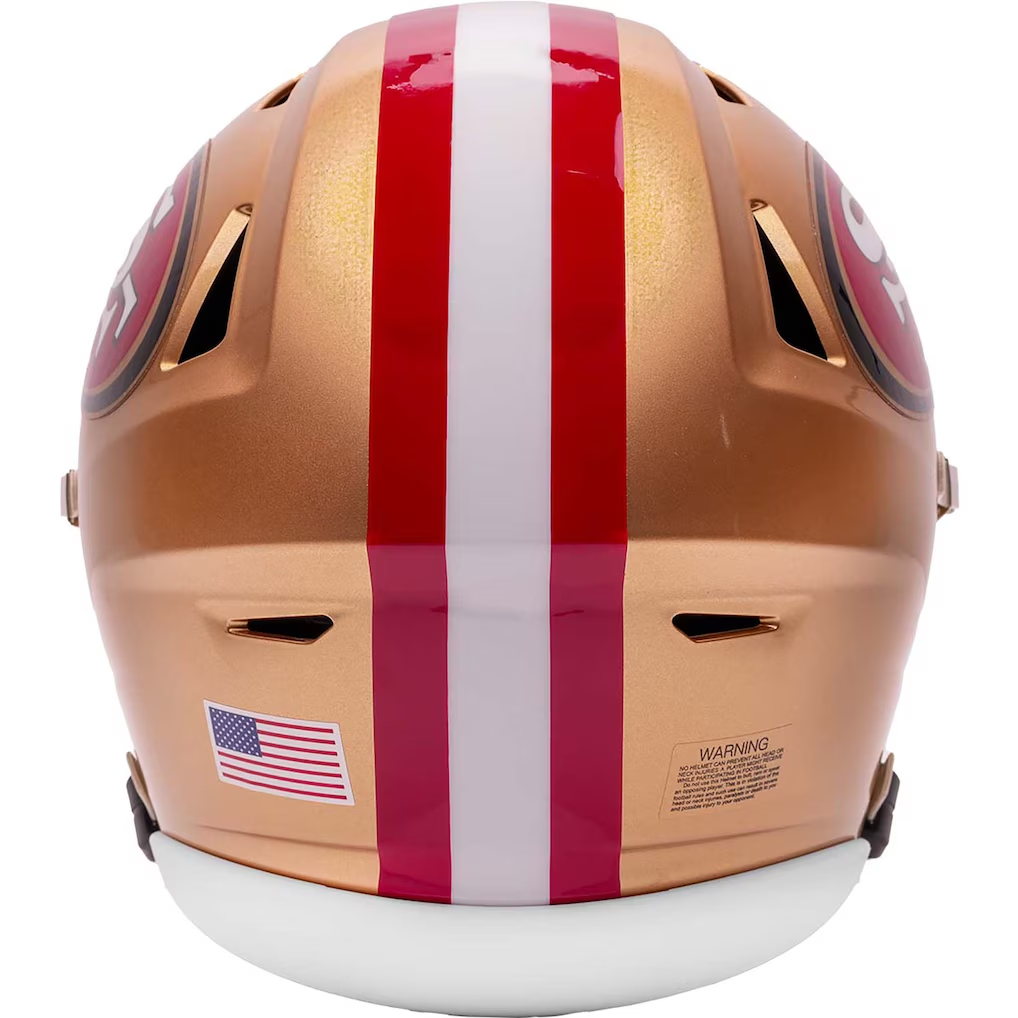 49ers football helmet riddell speedflex SAN FRANCISCO 49ERS RIDDELL SPEED FLEX MIDI HELMET – JR'S SPORTS