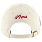 SAN FRANCISCO 49ERS SANDSTORM CLUBHOUSE FABER CLEAN UP ADJUSTABLE HAT