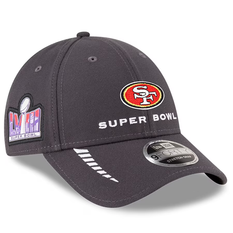 SAN FRANCISCO 49ERS SUPER BOWL LVIII OPENING NIGHT 9FORTY ADJUSTABLE HAT