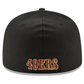 SAN FRANCISCO 49ERS SUPER BOWL LVIII SIDE PATCH 59FIFTY FITTED HAT - BLACK