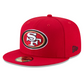 SAN FRANCISCO 49ERS SUPER BOWL LVIII SIDE PATCH 59FIFTY FITTED HAT - RED