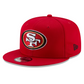 SAN FRANCISCO 49ERS SUPER BOWL LVIII SIDE PATCH 9FIFTY SNAPBACK HAT - RED