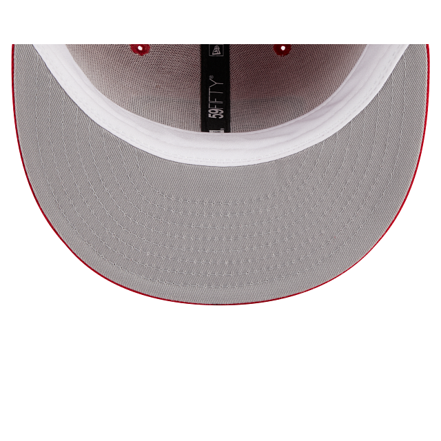 SAN FRANCISCO 49ERS SUPER BOWL PATCH XXIX 59FIFTY FITTED - SCARLET