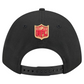 SAN FRANCISCO 49ERS TEAM COLLECTION 9FORTY M-CROWN SNAPBACK ADJUSTABLE HAT - BLACK