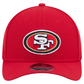 SAN FRANCISCO 49ERS TEAM COLLECTION 9FORTY M-CROWN SNAPBACK ADJUSTABLE HAT - RED