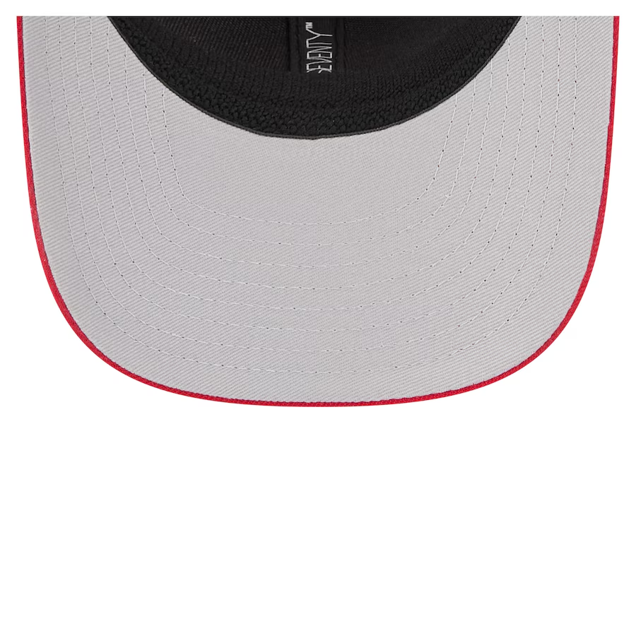 SAN FRANCISCO 49ERS TEAM COLLECTION 9SEVENTY STRETCH SNAP ADJUSTABLE HAT - RED