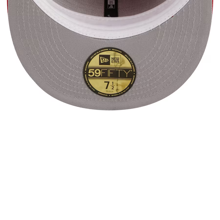 SAN FRANCISCO 49ERS THROWBACK CORD 59FIFTY FITTED HAT