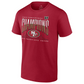 SAN FRANCISCO 49ERS TODDLER 2023 NFC CHAMPIONS HOMETOWN NOT DONE T-SHIRT