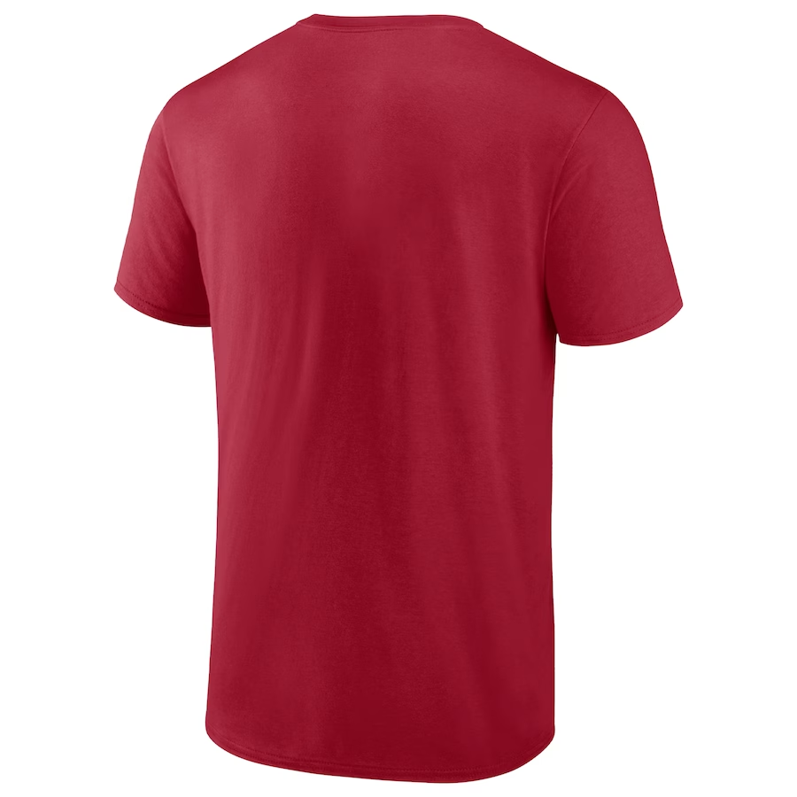 SAN FRANCISCO 49ERS TODDLER 2023 NFC CHAMPIONS RIGHT SIDE DRAW T-SHIRT - RED