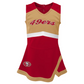 SAN FRANCISCO 49ERS TODDLER CHEER CAPTAIN SET WITH BLOOMERS